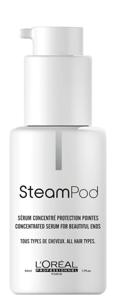 L'Oréal Professionnel Steampod | Sérum concentrado de proteção de pontas na Amazon (link de afiliado)