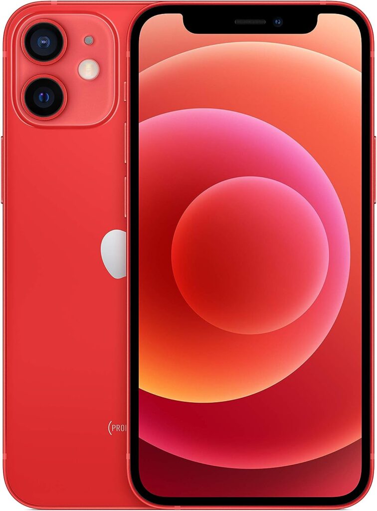 iPhone 12 Mini, 64 GB, vermelho (recondicionado) na Amazon (link de afiliado)